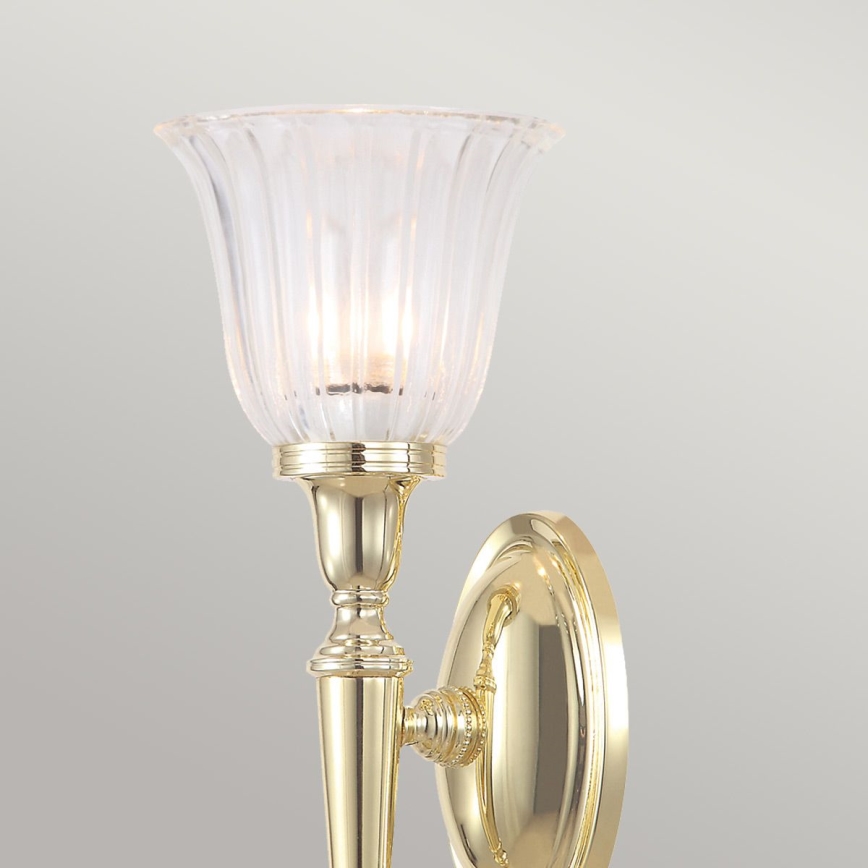 Elstead - LED επιτοίχιο φωτιστικό μπάνιου DRYDEN 1xG9/3W/230V IP44 χρυσό